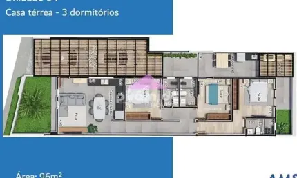 Casa em condomínio fechado com 3 quartos à venda no Pontal de Santa Marina, Caraguatatuba 