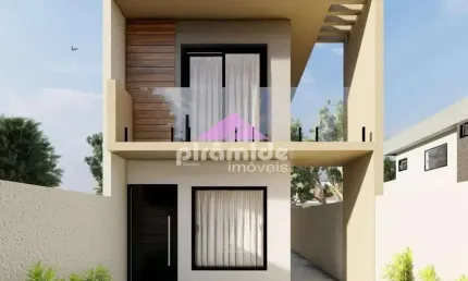 Sobrado com 2 dormitórios à venda, 79 m² por R$ 485.000,00 - Balneário dos Golfinhos - Caraguatatub