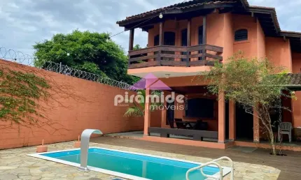 Casa com 4 dormitórios à venda, 399 m² por R$ 950.000,00 - Massaguaçu - Caraguatatuba/SP