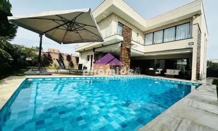 Casa com 4 dormitórios à venda, 305 m² por R$ 3.200.000,00 - Condomínio Residencial Ecopark Bourbon