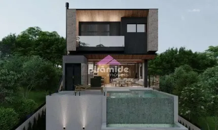 Sobrado com 4 suítes à venda, 320m² por R$ 4.000.000,00 - Terras Alpha - São José dos Campos / SP