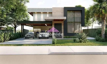 Casa com 4 dormitórios à venda, 433 m² por R$ 3.900.000,00 - Condomínio Residencial Altos da Quinta