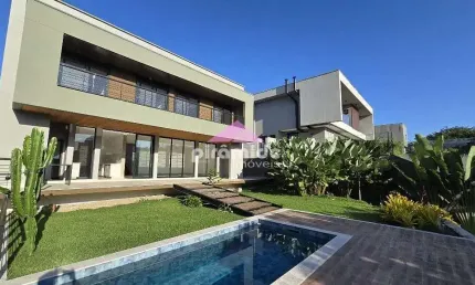 Casa com 5 dormitórios à venda, 384 m² por R$ 4.600.000,00 - Reserva do Paratehy Norte - São José d