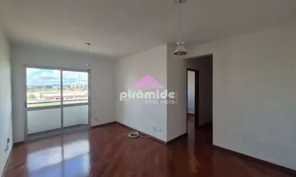 Apartamento com 3 dormitórios para alugar, 82 m² por R$ 3.119,53/mês - Jardim América - São José do