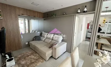 Apartamento com 3 dormitórios para alugar, 70 m² por R$ 3.868,84/mês - Vila Industrial - São José d