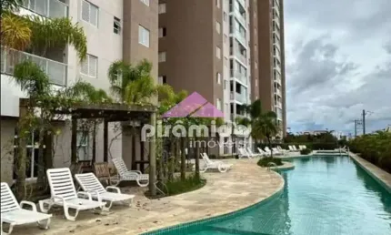 Apartamento com 2 dormitórios para alugar, 75 m² por R$ 3.777,00/mês - Jardim Sul - São José dos Ca