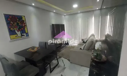 Apartamento com 2 dormitórios para alugar, 48 m² por R$ 3.800,01/mês - Massaguaçu - Caraguatatuba/S