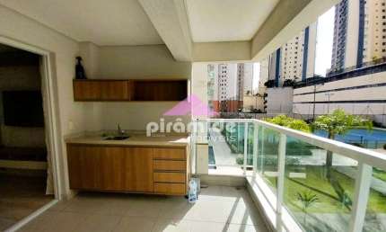 Apartamento com 2 dormitórios para alugar, 77 m² por R$ 5.804,00/mês - Vila Ema - São José dos Camp