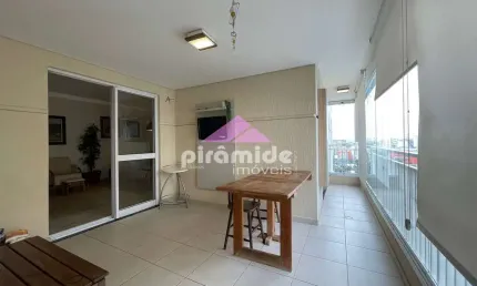 Apartamento com 2 dormitórios para alugar, 95 m² por R$ 6.994,42/mês - Jardim Aquarius - São José d