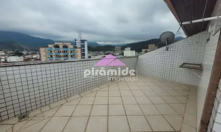Cobertura com 3 dormitórios à venda, 150 m² por r$ 890.000,00 - centro - caraguatatuba/sp