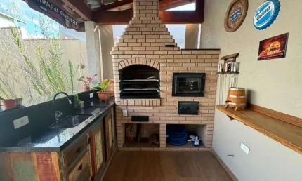 Casa em Condomínio Mobiliada para Venda em Atibaia, Condomínio Atibaia Park I, 3 dormitórios, 1 suíte, 3 banheiros, 4 vagas