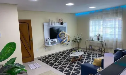 Casa com 3 quartos à venda na Rua Cisplatina, Vila Pires, Santo André