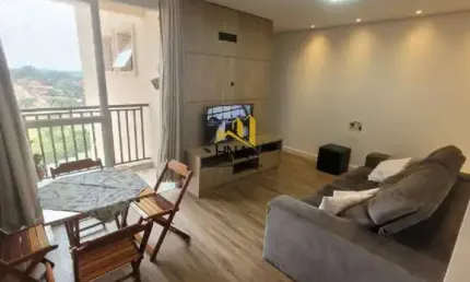 Apartamento com 3 quartos à venda no bosque dos jacarandás, jundiaí , 77 m2 por r$ 585.000