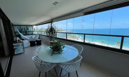Vista mar total - apartamento a venda Morro Ipiranga