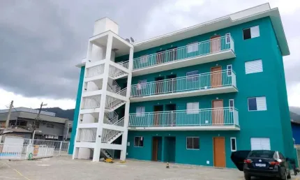 Apto tipo Garden ( com varanda) 1 dorm - 35,95m² - Praia da Maranduba- Ubatuba-SP