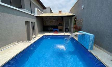 Casa de Condomínio com 2 dorms, Maracanã, Praia Grande - R$ 330 mil, Cod: 70834394