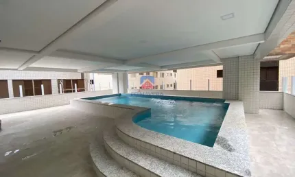 Apartamento com 2 quartos, Caiçara, Praia Grande - R$ 420 mil, Cod: 70834796