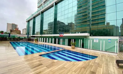 Apartamento com vista mar e 2 dorms para venda, caiçara