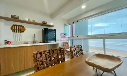 Apartamento frente ao mar com 3 suítes para venda, Maracanã
