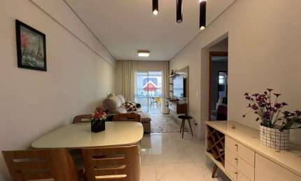 Apartamento com 2 dorms, Caiçara, Praia Grande - R$ 585 mil, Cod: 70835236