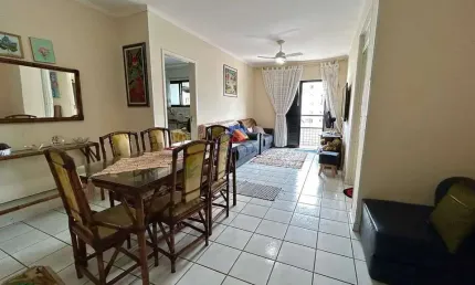 Apartamento com 2 quartos, caiçara, praia grande - r$ 400 mil, cod: 70835468