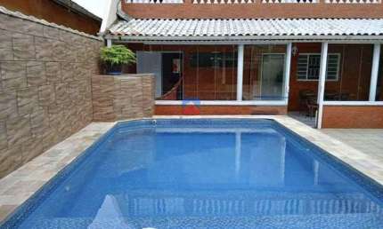 Casa com 4 dorms, Ocian, Praia Grande - R$ 1.250 mil
