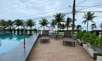 Apartamento com vista mar e 2 quartos com 1 suíte, maracanã.
