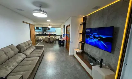 Apartamento com 3 quartos, caiçara, praia grande - r$ 850 mil, cod: 70836564