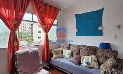 Apartamento com 1 quarto, Aviação, Praia Grande - R$ 210 mil, Cod: 70836629