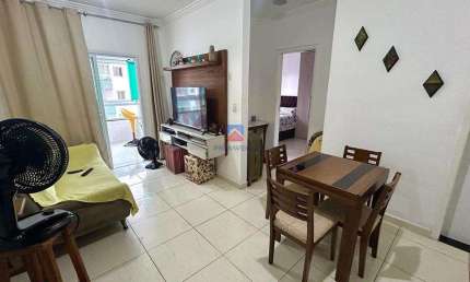 Apartamento com 1 quarto, Caiçara, Praia Grande - R$ 320 mil, Cod: 70836663