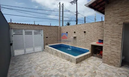 Casa com piscina|2 dormitórios|agenor de campos|r$ 400.000,00