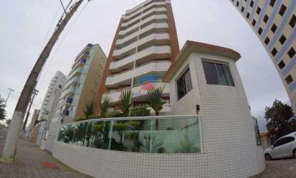 Apartamento com vista mar de 1 quarto para locação, Caiçara.