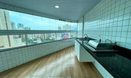 Apartamento com 2 quartos, Caiçara, Praia Grande, Cod: 70836472