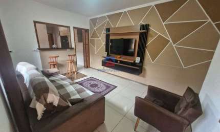 Casa com 2 quartos, Maracanã, Praia Grande - R$ 380 mil, Cod: 70837131