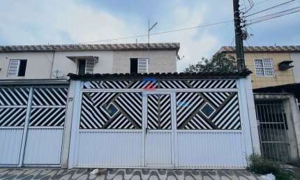 Sobrado com 2 quartos, Nova Mirim, Praia Grande - R$ 350 mil, Cod: 70837107