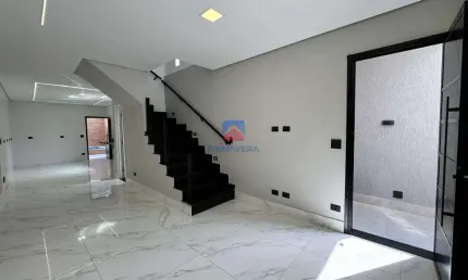 Sobrado com 3 quartos, Balneário Maracanã, Praia Grande - R$ 1.15 mi, Cod: 70837216