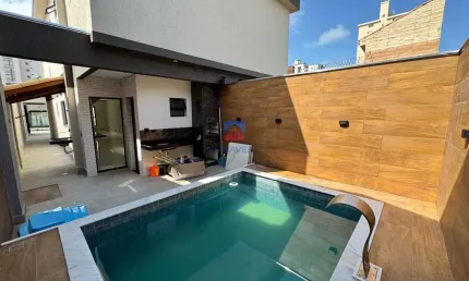 Sobrado com 3 quartos, Balneário Maracanã, Praia Grande - R$ 1 mi, Cod: 70837216
