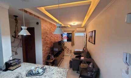 Casa de Condomínio com 2 quartos, Balneário Maracanã, Praia Grande - R$ 350 mil, Cod: 70837222