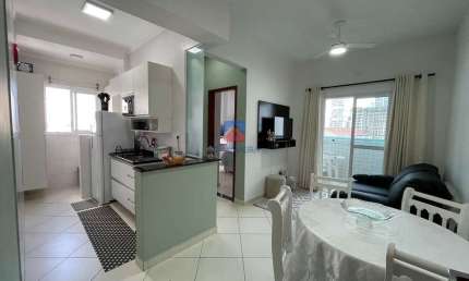 Apartamento com 1 quarto, Caiçara, Praia Grande - R$ 280 mil, Cod: 70837227