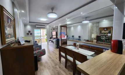 Mobiliado|85 m²|02 dormitórios|100m da praia|r$ 590.000,00
