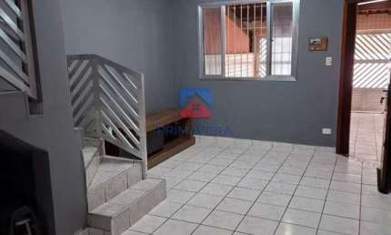 Sobrado com 2 quartos, Guilhermina, Praia Grande - R$ 580 mil, Cod: 70837255