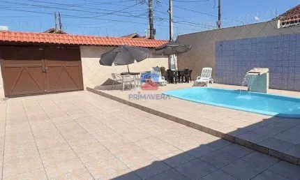 Casa com 2 quartos, Balneário Maracanã, Praia Grande - R$ 590 mil, Cod: 70837276