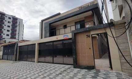 Sobrado de Condomínio com 2 dorms, Caiçara, Praia Grande - R$ 300 mil, Cod: 70836910
