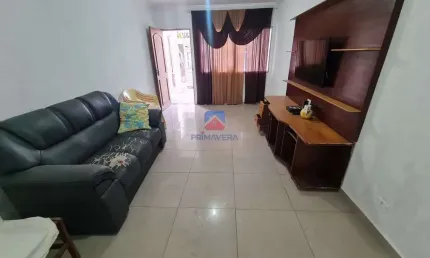 Sobrado com 4 quartos, Balneário Maracanã, Praia Grande - R$ 690 mil, Cod: 70837324