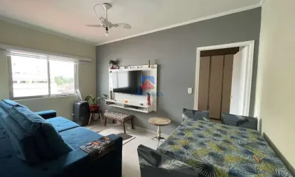 Apartamento com 1 quarto, Caiçara, Praia Grande - R$ 255 mil, Cod: 70837379