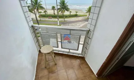 Apartamento frente mar com 1 quarto para venda, Caiçara.