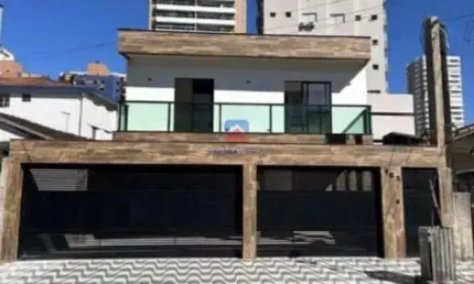 Casa de Condomínio com 2 quartos, Aviação, Praia Grande - R$ 450 mil, Cod: 70837400