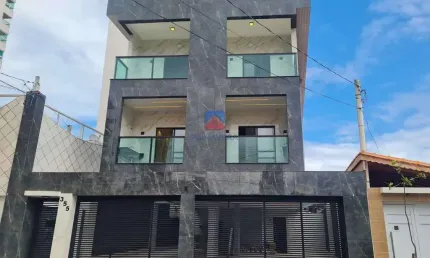 Casa de Condomínio com 2 quartos, Aviação, Praia Grande - R$ 385 mil, Cod: 70837427