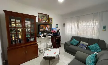 Casa com 2 quartos, Caiçara, Praia Grande - R$ 350 mil, Cod: 70837572