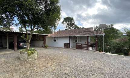 CASA COM 2 DORMITÓRIOS E TERRENO COM 925,10m² NO BAIRRO SERRA ALTA EM SÃO BENTO DO SUL-SC